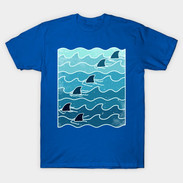 Amazing Waves T-Shirt by nadzeenadz